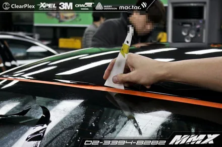 벤츠 CLS450 파노라마효과의 루프스킨! / 성동구 용답동
