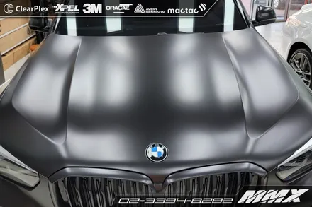 BMW X5 사틴블랙 전체랩핑 / 성동구 용답동