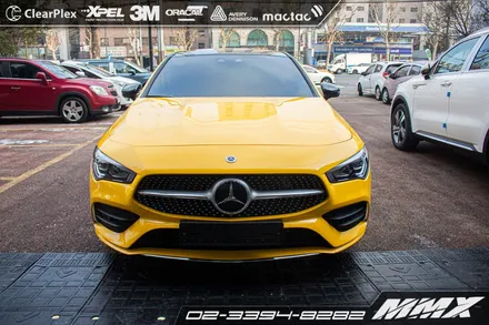 벤츠 CLA250 전체랩핑 MMX 에이버리데니슨 / 성동구 용답동