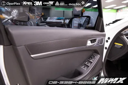 제네시스 G330 실내랩핑 우드죽이기 장안동랩핑 MMX / 성동구 용답동