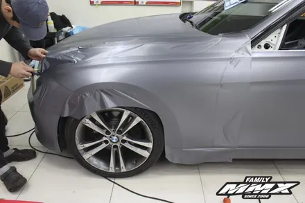 BMW 320d 브러쉬 전체랩핑 / 성동구 용답동