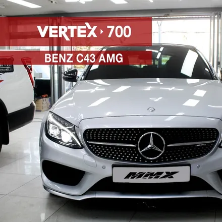 벤츠 C43 AMG 버텍스700 썬팅 시공 / 성동구 용답동