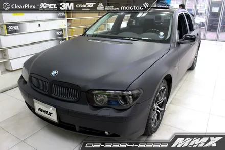 BMW 7시리즈! 무광블랙으로 전체시공 feat.장안동 랩핑 전문 MMX / 성동구 용답동