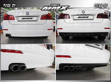 BMW 520d 라이트필름 부분랩핑 / 성동구 용답동