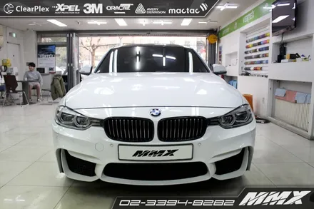 BMW 320i 루프스킨, 그릴랩핑까지 튜닝! / 성동구 용답동