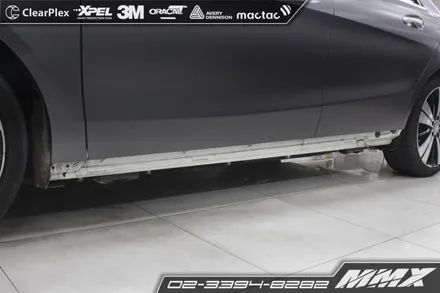 벤츠 CLA250 전체랩핑 3M 사틴 다크그레이 / 성동구 용답동