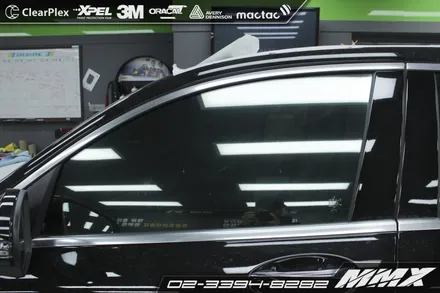 GLC300d 브이쿨K 전면 28% 측후면 14% 반사필름 썬팅 / 성동구 용답동