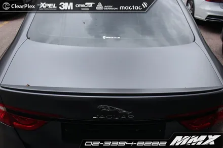 재규어 XF 사틴 다크 그레이로 전체랩핑 완료! / 성동구 용답동
