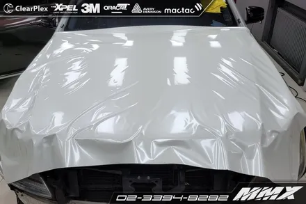 벤츠 S500 랩핑제거 및 재시공 / 성동구 용답동