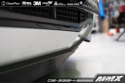 캐딜락 CTS 왜건 부분랩핑 크롬죽이기 CADILAC CTS WAGON / 성동구 용답동