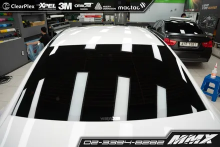 버텍스900 버텍스700 벤츠 CLS450 썬팅 MMX / 성동구 용답동