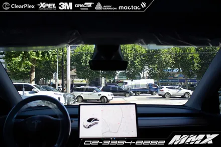 테슬라 모델Y 버텍스900 썬팅 틴팅 MMX / 성동구 용답동