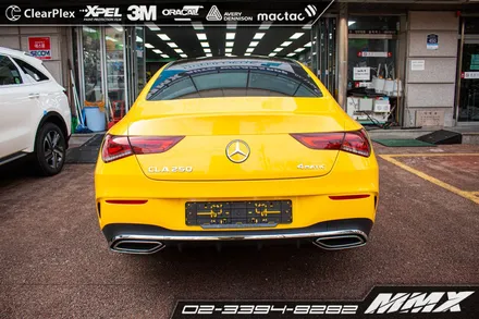 벤츠 CLA250 전체랩핑 MMX 에이버리데니슨 / 성동구 용답동