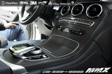 벤츠 GLC 220d 카본 실내랩핑 / 성동구 용답동