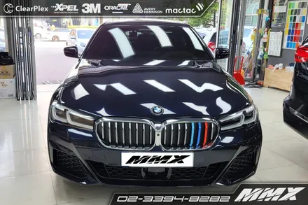 BMW 530i 본넷과 라이트 PPF시공 / 성동구 용답동