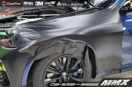 BMW X5 사틴블랙 전체랩핑 / 성동구 용답동