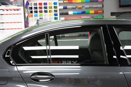 버텍스900 버텍스700 썬팅 BMW 320i 틴팅 MMX / 성동구 용답동