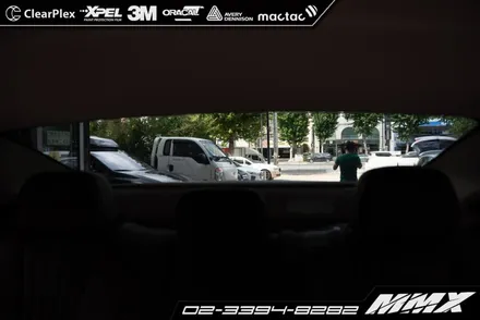 버텍스900 버텍스700 벤츠 CLS450 썬팅 MMX / 성동구 용답동