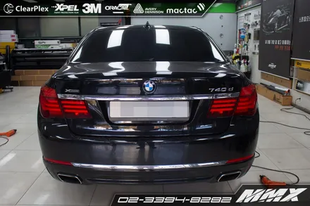 BMW 7시리즈 740d 전체랩핑 에이버리데니슨 MMX / 성동구 용답동