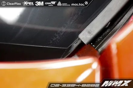 BMW M6 코팅이 벗겨지지 않는 유리보호필름 클리어플렉스 시공 / 성동구 용답동