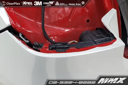 전체랩핑 벤츠 A220 해치백 화이트 펄 시공 / 성동구 용답동