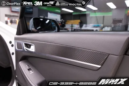 제네시스 G330 실내랩핑 우드죽이기 장안동랩핑 MMX / 성동구 용답동