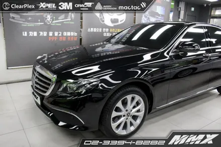 벤츠 E220d 거울이 되버린 유리창 브이쿨 K의 매력! / 성동구 용답동