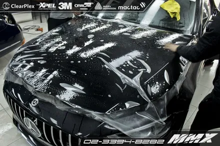 벤츠 CLS300d PPF시공 스톤칩보호와 생활기스보호 PPF 본넷/범퍼/생활보호패키지 / 성동구 용답동