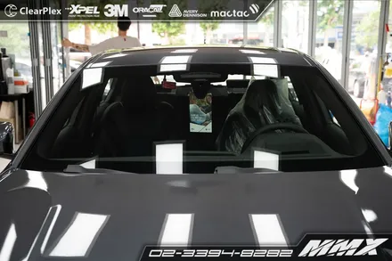 버텍스900 버텍스700 썬팅 BMW 320i 틴팅 MMX / 성동구 용답동