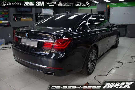 BMW 7시리즈 740d 전체랩핑 에이버리데니슨 MMX / 성동구 용답동