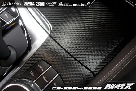 BMW 540i 인테리어! 실내랩핑 카본으로 고급스럽게 변신 / 성동구 용답동