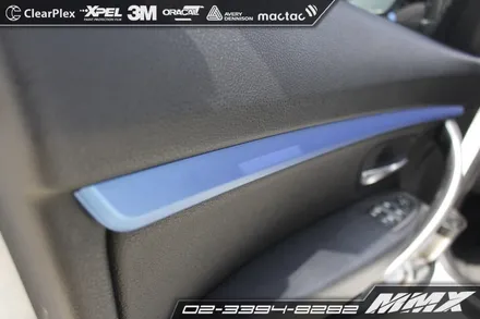 BMW GT 실내랩핑 티타늄브러쉬, 무광 블루메탈릭 새로운 느낌 / 성동구 용답동