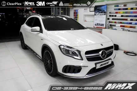 GLA45 AMG 라티튜드 , 아티젠 효율적인 열차단 작업 / 성동구 용답동