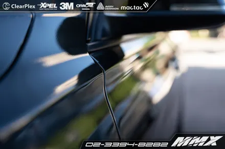 BMW 3시리즈 전체랩핑 MMX 에이버리데니슨 메탈릭블랙 / 성동구 용답동