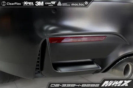 BMW M4 캐릭터라인을 살려주는 사틴블랙 전체랩핑 / 성동구 용답동