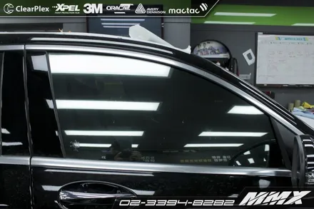 GLC300d 브이쿨K 전면 28% 측후면 14% 반사필름 썬팅 / 성동구 용답동