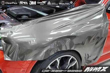 BMW X3 Gloss Charcoal Metallic 전체랩핑 / 성동구 용답동