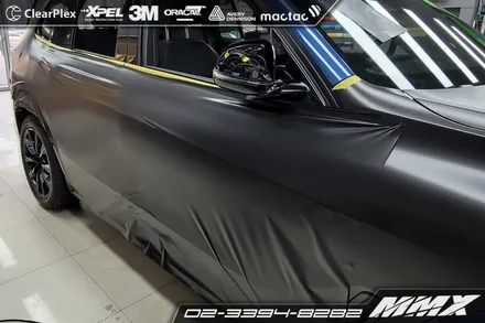 BMW X5 사틴블랙 전체랩핑 / 성동구 용답동