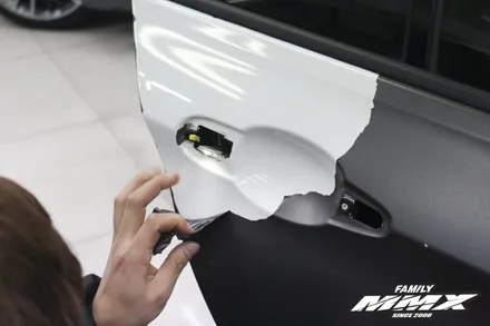 BMW 320d 브러쉬 전체랩핑 / 성동구 용답동