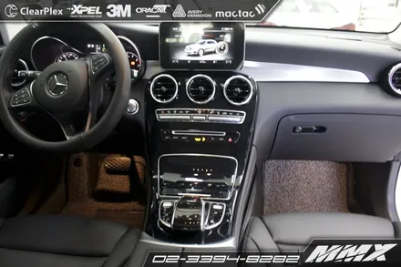 GLC 350e 하이브리드 센터페시아 카본 실내랩핑 / 성동구 용답동