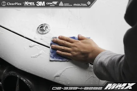 C63 AMG 본넷/범퍼/휀다 생활보호패키지 PPF시공 / 성동구 용답동