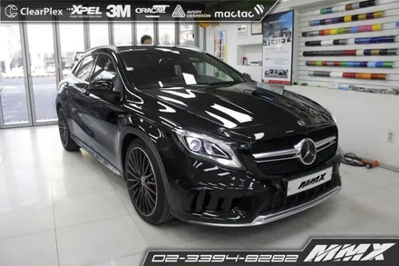 GLA45 AMG 썬팅농도 추천은 아티젠 35% 15% / 성동구 용답동