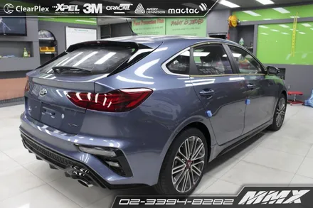 K3 GT 호라이즌블루 자동차보호필름 PPF 생활보호패키지 시공 / 성동구 용답동