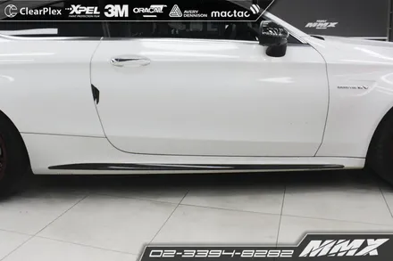 벤츠 C63 AMG 사이드데칼 시공! / 성동구 용답동