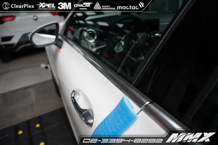 벤츠 CLA250 부분랩핑 크롬죽이기 / 성동구 용답동