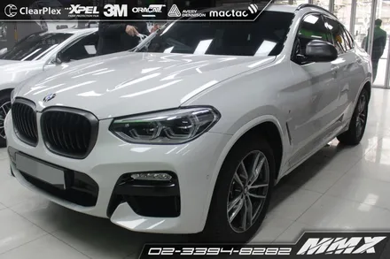 BMW X4 유리보호필름 클리어플렉스 MMX / 성동구 용답동