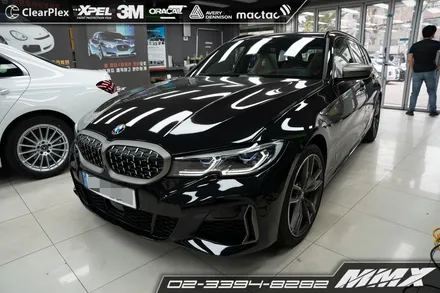 BMW 3시리즈 투어링 M340i 버텍스900 썬팅 MMX / 성동구 용답동