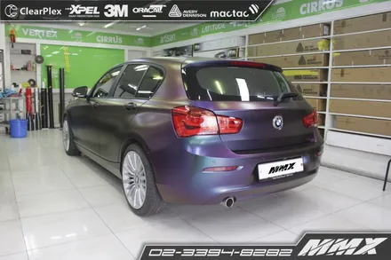 BMW 118d 카멜레온 랩핑 에이버리 컬러플로우 라이트닝 릿지 / 성동구 용답동