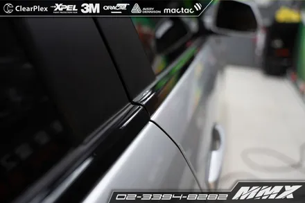 캐딜락 CTS 왜건 부분랩핑 크롬죽이기 CADILAC CTS WAGON / 성동구 용답동
