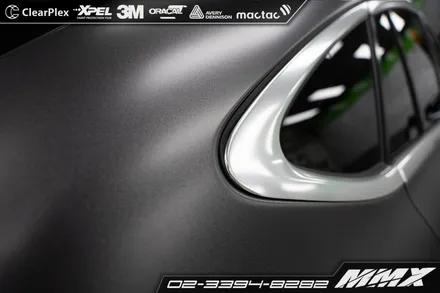 벤츠 GLC 전체랩핑 사틴다크그레이 에이버리데니슨 MMX / 성동구 용답동